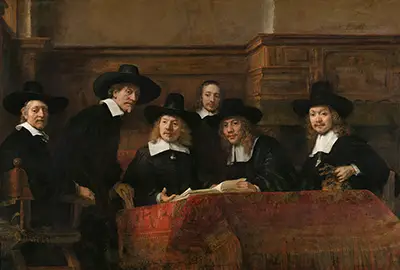 Die Vorsteher der Tuchmacherzunft Rembrandt